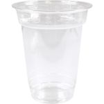 Glas, gerecycled PET, 117mm, 0.3l, transparant