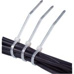 Kabelbinder, tiewrap, PS, 280mm, transparant