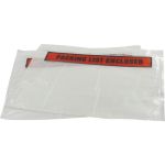 Paklijstenvelop, 165x225mm, wit/transparant, packing list