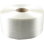 Polyesterband, 13mm rol, 1100mtr, wit