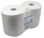 Toiletpapier, AP Quality, maxi jumbo, 2-laags, 380m, cellulose, wit