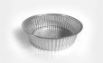 Bak aluminium rond 4200ml 300x80mm