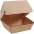 bak ersatzpapier hamburgerbox 90x90x70mm bruin