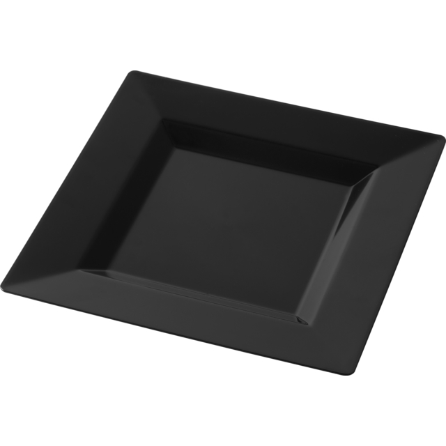 bord vierkant ops 1vaks 165x165mm zwart