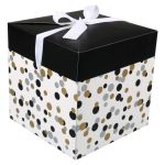 Box, Confetti, pop-up, 20x20x20cm