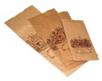 Brood- en banketzak, papier, 1 pond, nr.27, bakkershoorn, bruin Brood- en banketzak, papier, 1 pond, nr.27, bakkershoorn, bruin