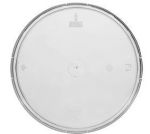 Deksel, PET, rond, Ø115mm, glashelder