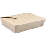 DEPA Bak, Karton + PP, maaltijdbox, 197x140x48mm, crème
