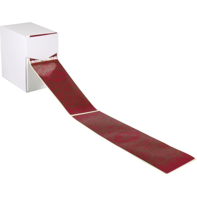etiket verzendetiket papier eid mubarak 200x60mm roodgoud