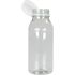 Fles petfles Gerecycled PET met vaste dop 250ml transparant
