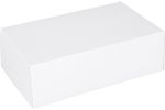Gebaksdoos, karton, 24x16x8cm, wit