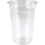 Glas, gerecycled PET, 129mm, 0.4l, transparant