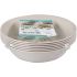 Goldplast Bord diep reusable rond 1-vaks pP Ø17.5cm taupe