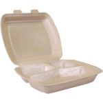 Menubak, XPP, 3-vaks, 240x202x68mm, bruin Menubak, XPP, 3-vaks, 240x202x68mm, bruin