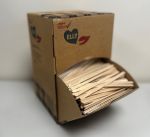 Roerstaafje, Elly, hout, dispenser, 5x110mm, naturel Roerstaafje, Elly, hout, dispenser, 5x110mm, naturel