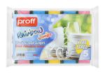 Schuurspons, assorti, 108x65x30mm, 5 stuks, Proff
