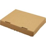 Stansdoos, golfkarton, 300x240x40mm, vaste deksel, bruin Stansdoos, golfkarton, 300x240x40mm, vaste deksel, bruin